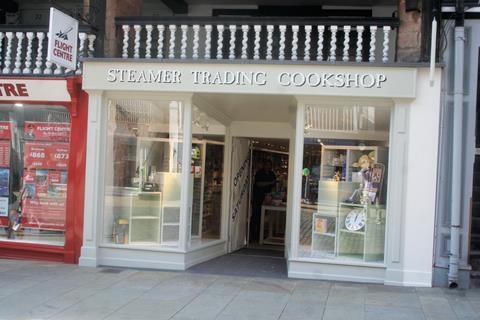 The store is bigger on the inside than it appears from the outside and offers all manner of brightly coloured cookware